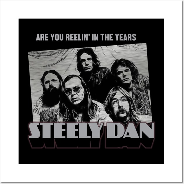 steely dan monocrome Wall Art by KyleCreated